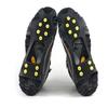 Outdoor unisex neve antiscivolo spuntoni impugnature pinze ramponi tacchetti per scarpe soprascarpe