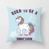 Ins Cute Unicorn Pillowcase Cartoon Home Sofa Cushion Pillowcase Pillowcase Pillowcase Pillowcase