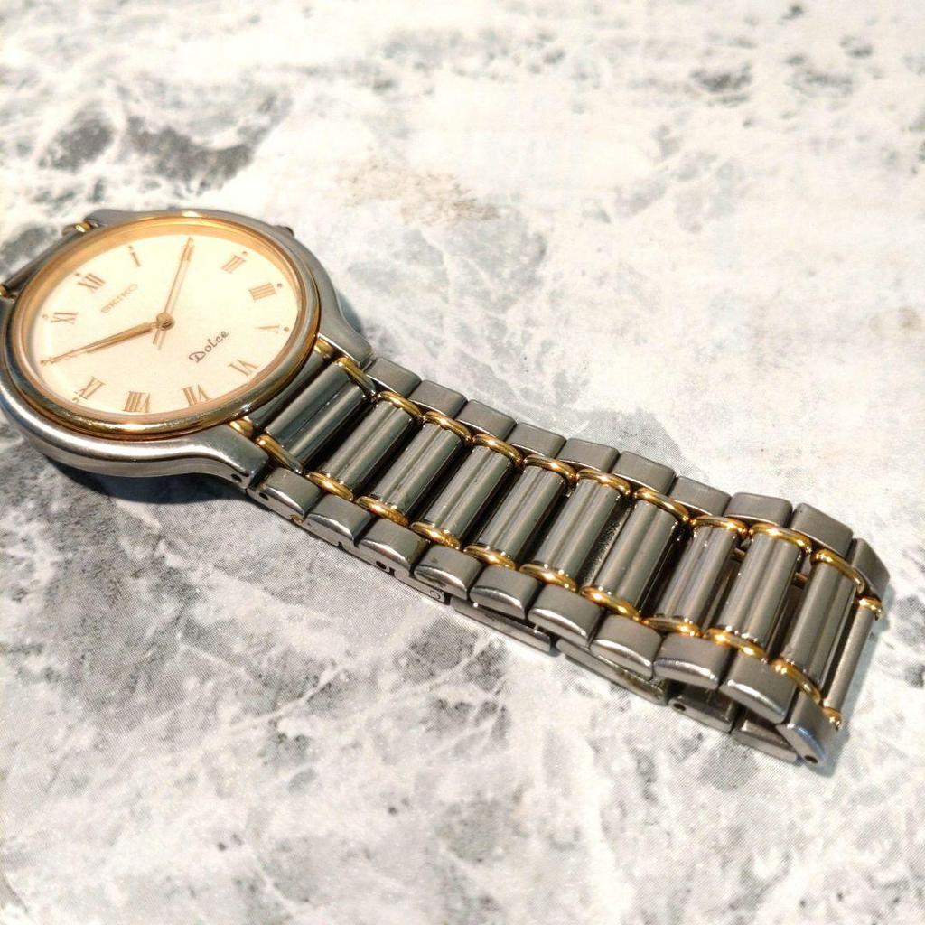 [USED] SEIKO Dolce Silver Gold