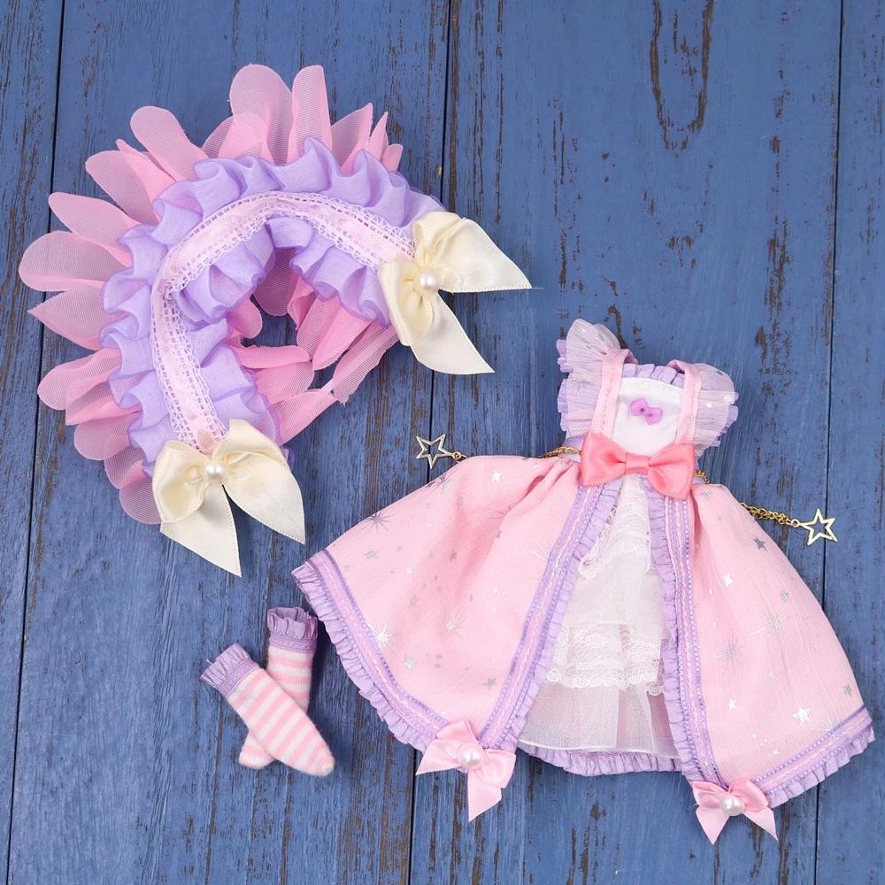 C Series Outfits For Blyth Doll Dress Cool Clothes Suit for 1/6 Bjd Azone S ICY DBS Jessi Five Monster High