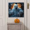 Halloween Spider Horror Web Ghost Fake Window Pattern Home Wall Sticker Decorat