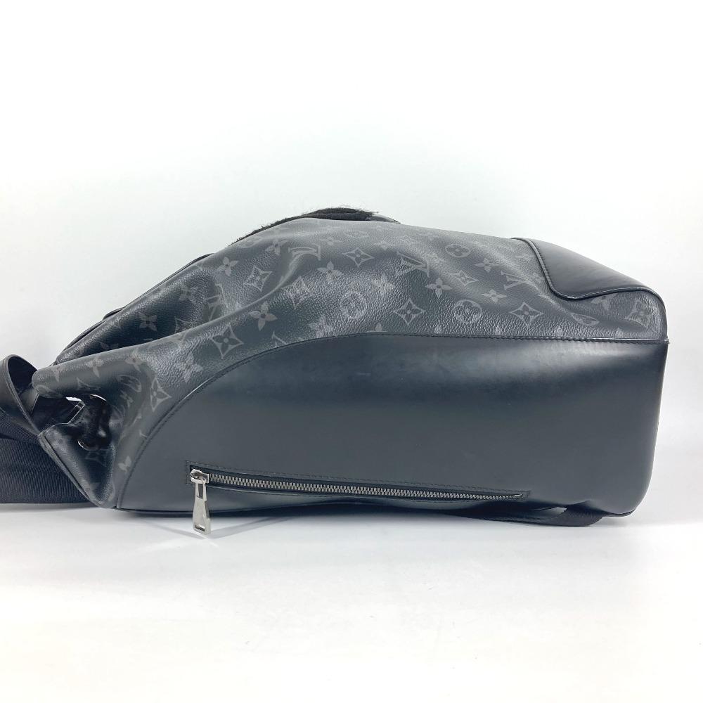 Louis Vuitton M40527 MonogramEclipse Backpack-Explorer Backpack Canvas Black