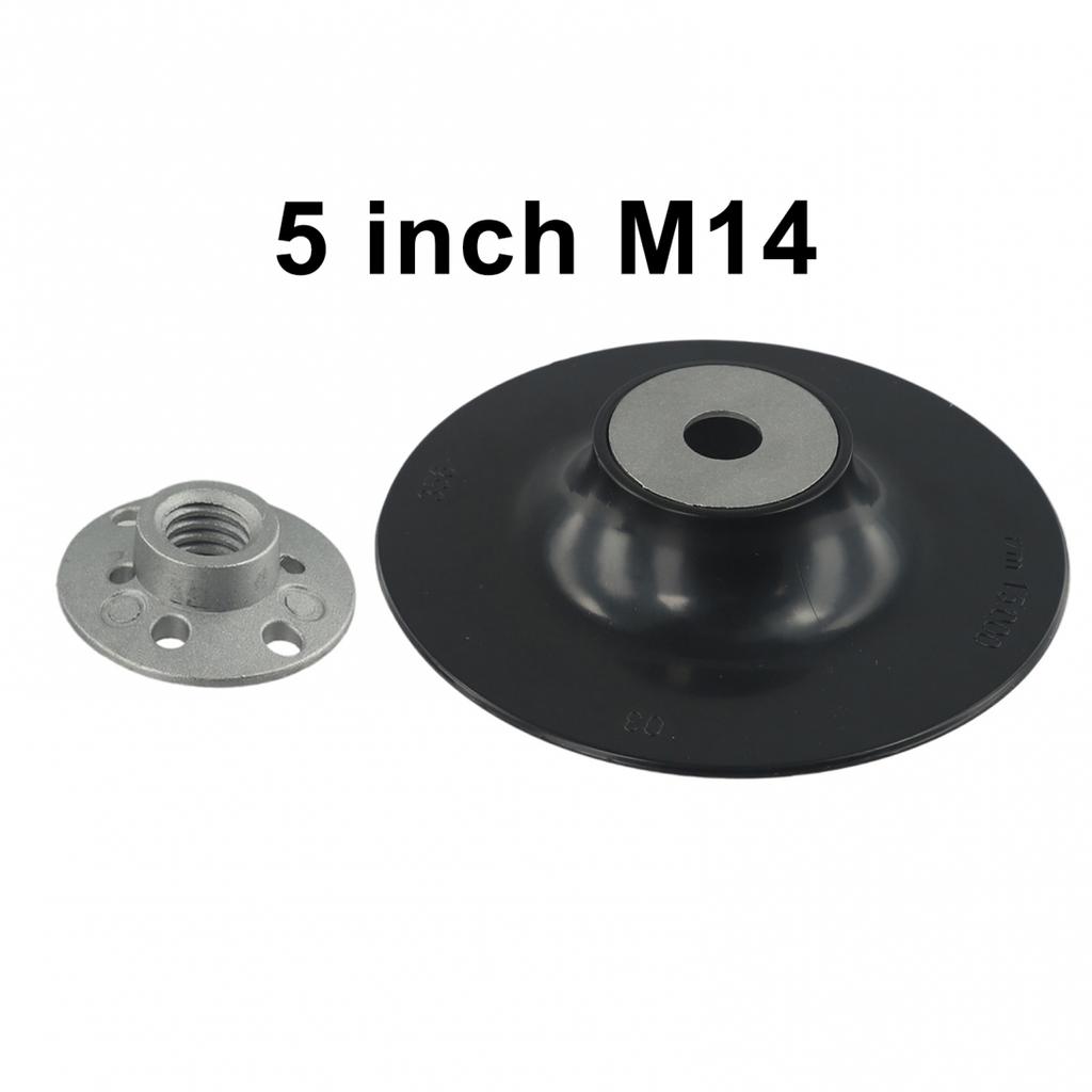 With Lock Nut Backing Pad Disc Backing Pad 12200 RPM For Angle Grinder