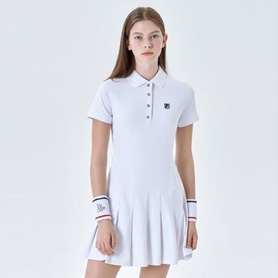 Pleated Collar Dress