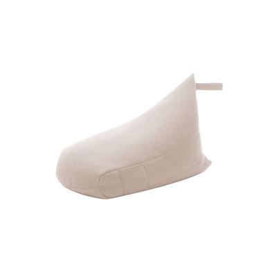 Celtan Sugo Beads Triangle Cushion, Approximately 55cm Wide, Long-Lasting, Beige, Made In Japan, A1036a-642BE