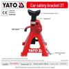 YATO Car Repair Jack Stand - Heavy-Duty Tire Change Support Tool