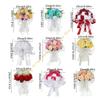 Wedding Bouquets Bridal Bouquets Wedding Party Flower Decorations for Ceremony, Anniversary, Valentines, Photography 55KF