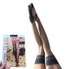 7 Colors Back Line Seamed Party Medias 10D Contrast Color Stretchy Nylon Thigh High Stockings Hot Pole Dance Clubwear