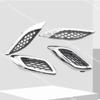 Für Maserati Quattroporte 2014-2020 670010339 670010340 Auto Front Seiten Gitter Lufteinlass Kotflügel Lüftungsschlitze Grill Auto Zubehör