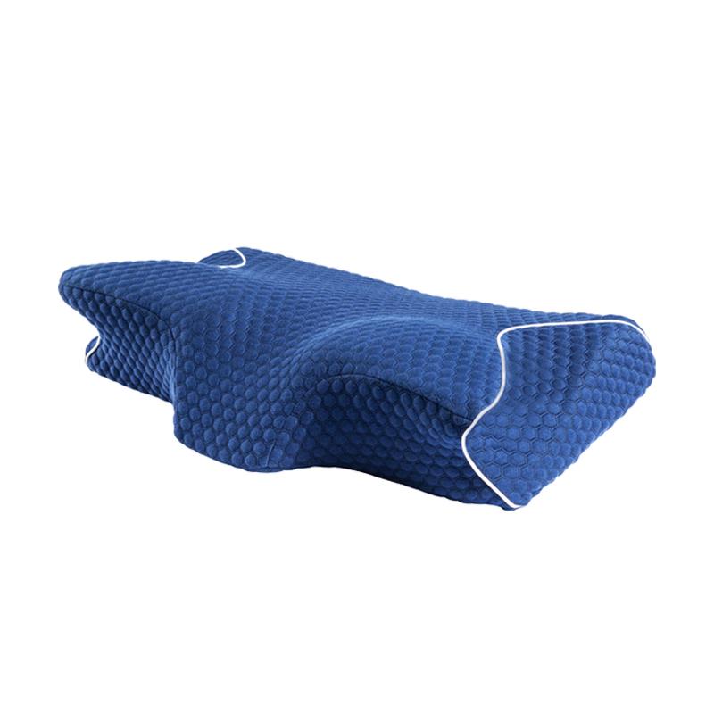AiSleep Memory Foam Cervical Support Butterfly Pillow High Profile