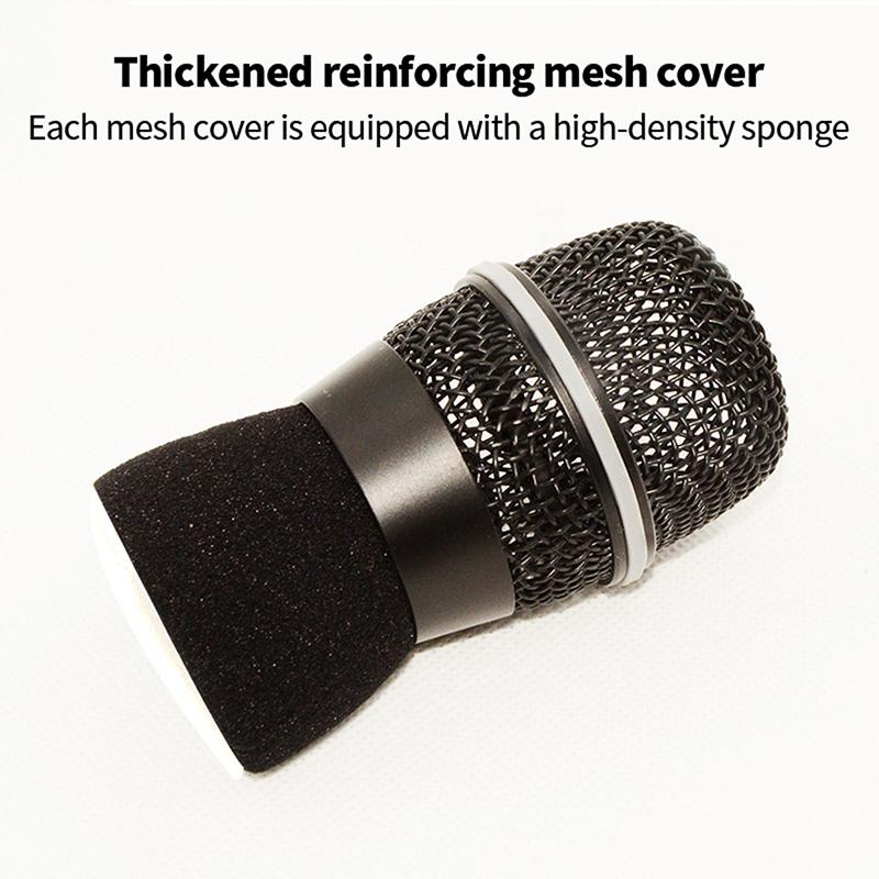 Replacement Steel Mesh Microphone Grill Head Microphone Grille Replacement Head