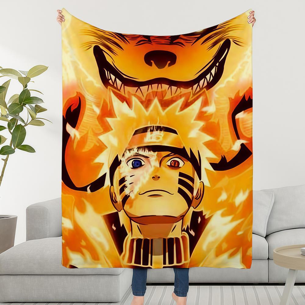 N-NarutoS U-UzumakiS N-NARUTOS Blanket Soft Warm Furry Throw Super Kids Toys Bed Sofa Car Cradle