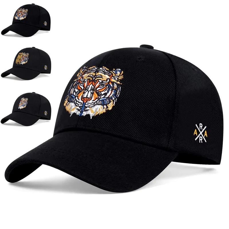 Yto Household Items Women's Tiger Head Embroidery Baseball Caps Spring Autumn Outdoor Use Adjustable Casual Hats Dad Hat Sunscreen Hat For Men And