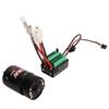 RC Car Brushed Motor ESC 550 Brushed Motor Waterproof 65A Brushed ESC for RC Car Boat 55T