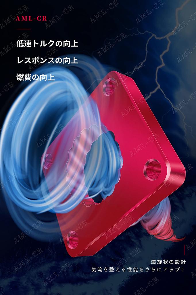 AML-CR (Throttle Spacer, Throttle Body Spacer, Throttle Wire) [Every DA17V DA17W Throttle Mounting Bolt