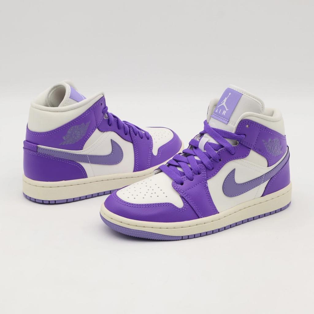 BQ6472-504 Nike Air Jordan 1 Mid Action Grape (Dámské)