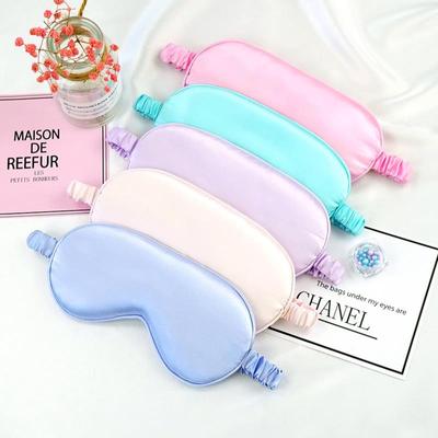 1 Stück Eyeshade Schlafaugenmaske Abdeckung Augenklappe Solid Rest Relax Eye Shade