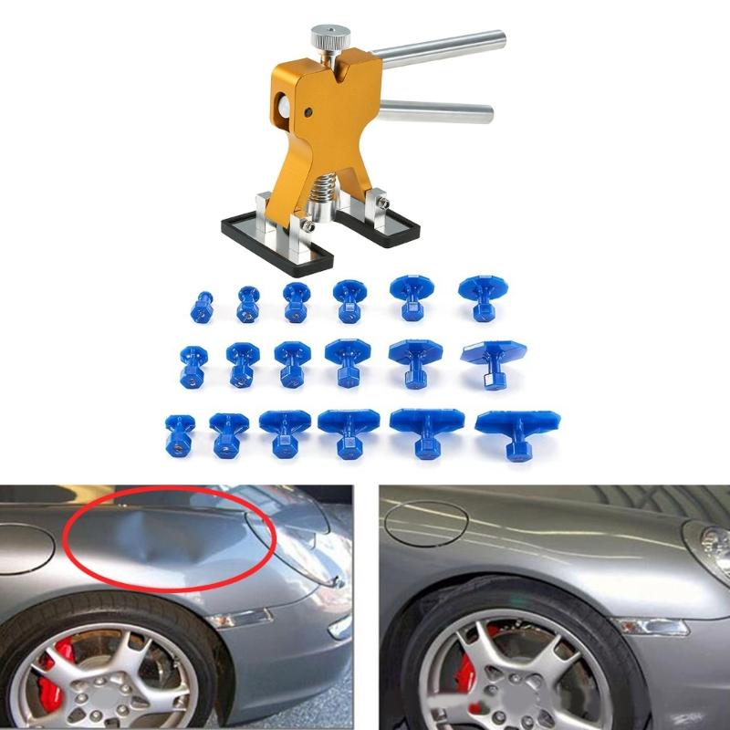 Auto Dent Puller Kit Adjustable Aluminum Alloy Dent Remover Tools Paintless Dent Repair Kit Dent Lifter Puller
