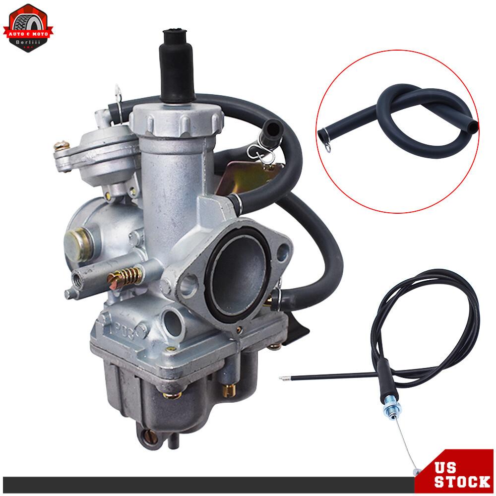 Carburetor & Throttle Cable For 97-19 HONDA RECON 250 TRX250TM 2×4 US