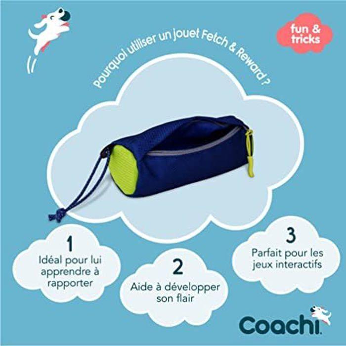Fetch & Reward Coachi, jouet de dressage interactif pour chiens et chiots, jeux à rapporter, friandises cachées, dressage au