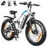 Electric Bike All Terrain VARUN 26" 750W Motor Adult Ebike 48V 18AH Max Range 70Km Load 150Kg
