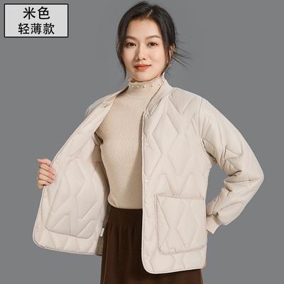 Women S Long Sleeve Fleece Lined Cotton Coat For Autumn Winter Casual Wear