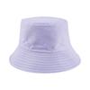 Pure cotton high quality double-sided fisherman hat Korean version face slim basin hat sun protection bucket hat embroidery