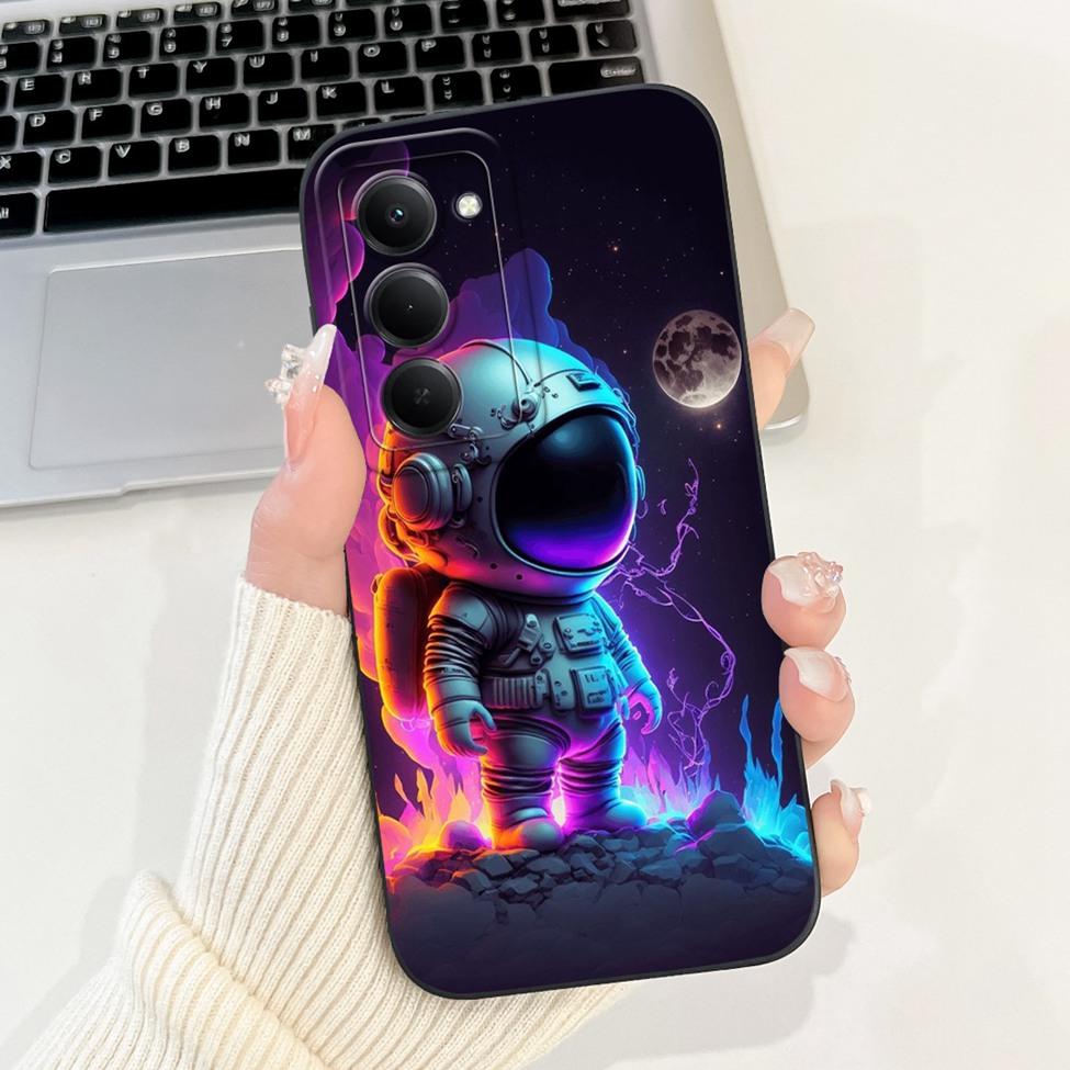 For Redmi 15 5G Case Cover Silicone Cute Cartoon Fashion Luxury Funny Cool Painted Casing 25057RN09E