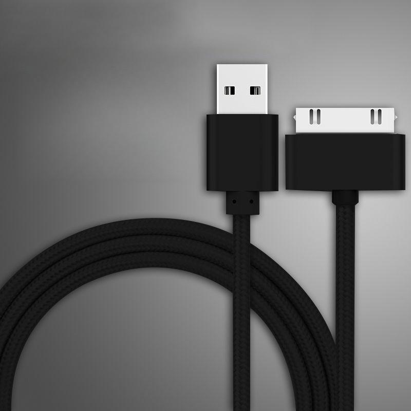 

USB-кабель для iPhone 4 S 4S 3Gs iPad 2 3 iPod Nano Touch Быстрая зарядка 30-контактный Оригинальный Адаптер для зарядки Зарядное устройство Кабель для передачи данных 2m