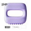 Leg Vibration Massager Mini Electric Fascia Massager, Portable Muscle Relaxation Massage Ring with LCD Display, Adjustable Lower Limb Device Strap, 5