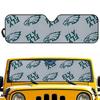 Philadelphia Eagles Custom Aluminum Foil Sunshade for SUVs - Heat Insulation & UV Protection