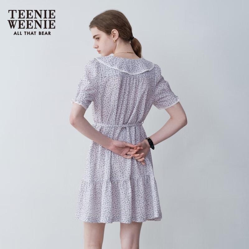 Teenie Weenie Bear Ruffle Floral French Tea Dress