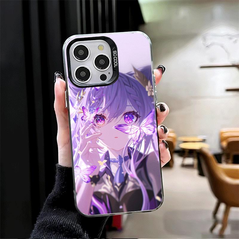 Genshin Impact Keqing Shockproof Phone Case for iPhone 17 Air 16 16E 15 Pro Max 14 Plus 13 Mini 12 Back Cover Anti Fall Fundas