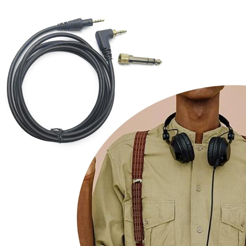 180cm Long Auditory Cable for X7/5 Headphone Replacement Headset Wire Connection Line
