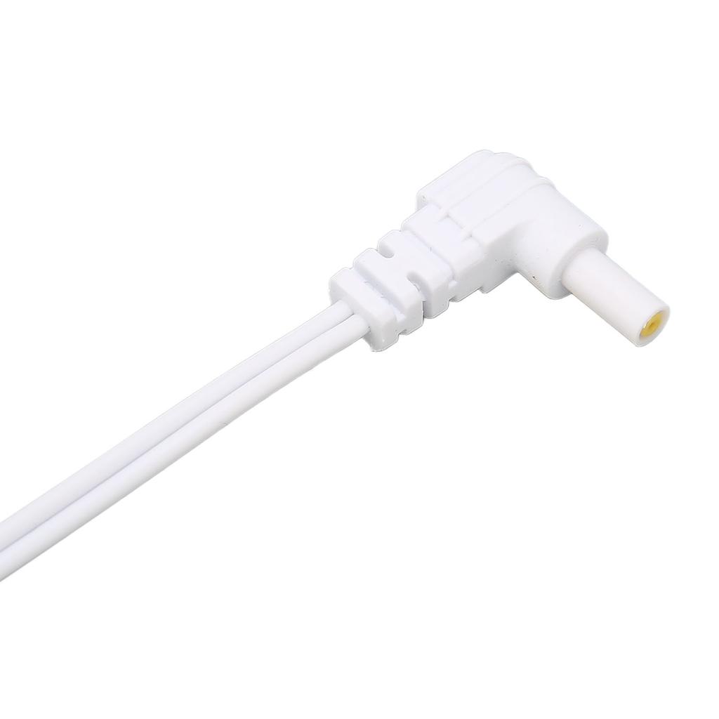 2.35mm Electrode Heat Wires 3.94ft TENS Unit Replacement Lead Wires Connector Cables for Electrotherapy Instruments