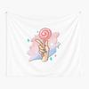 Lollipop Tapestry Colorful Candy Decorative Room Wall Tapestry Kawaii Cute Kids Tapestries Wall Hanging for Bedroom Living Room