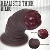 Realistic Large Thick Silicone Dildo, Powerful Muscle Texture Design, Soft Flexible Penis Toy with Special Head, Prostate Massager & G-Spot Adult Toy