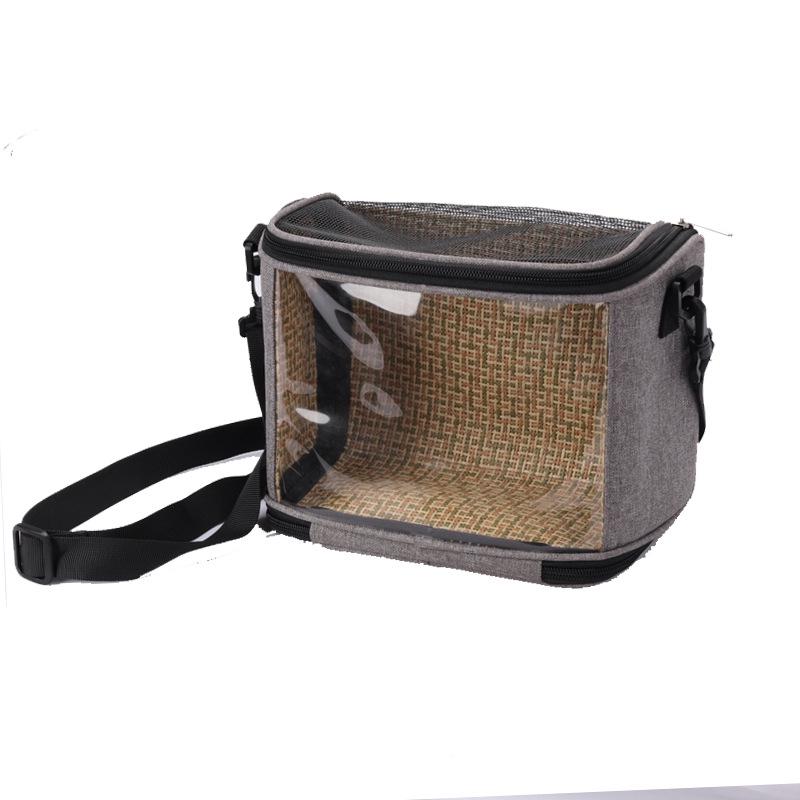 Transparent Portable Parrot Bird Cage Handbag - Pet Supplies Crossbody Bag