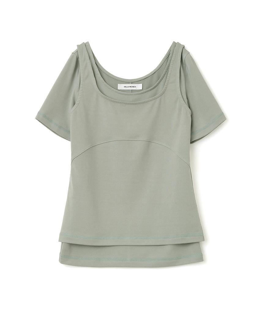 MILLO WOMEN Fluid Duo Top [Mint]