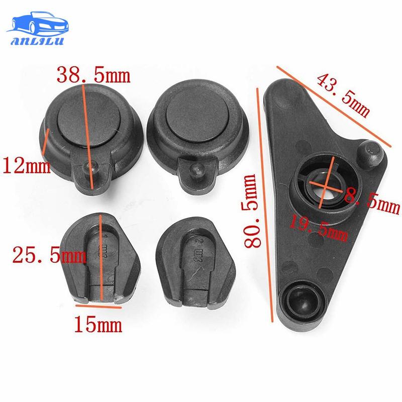 Suitable for Benz C230 C280 C300 C350 M272 M273 engine 7pcs/set of car intake manifold flap runner repair kit 272142401