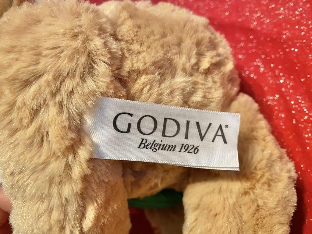 [USED] GODIVA Teddy Bear 2016 Christmas (Excellent Condition)