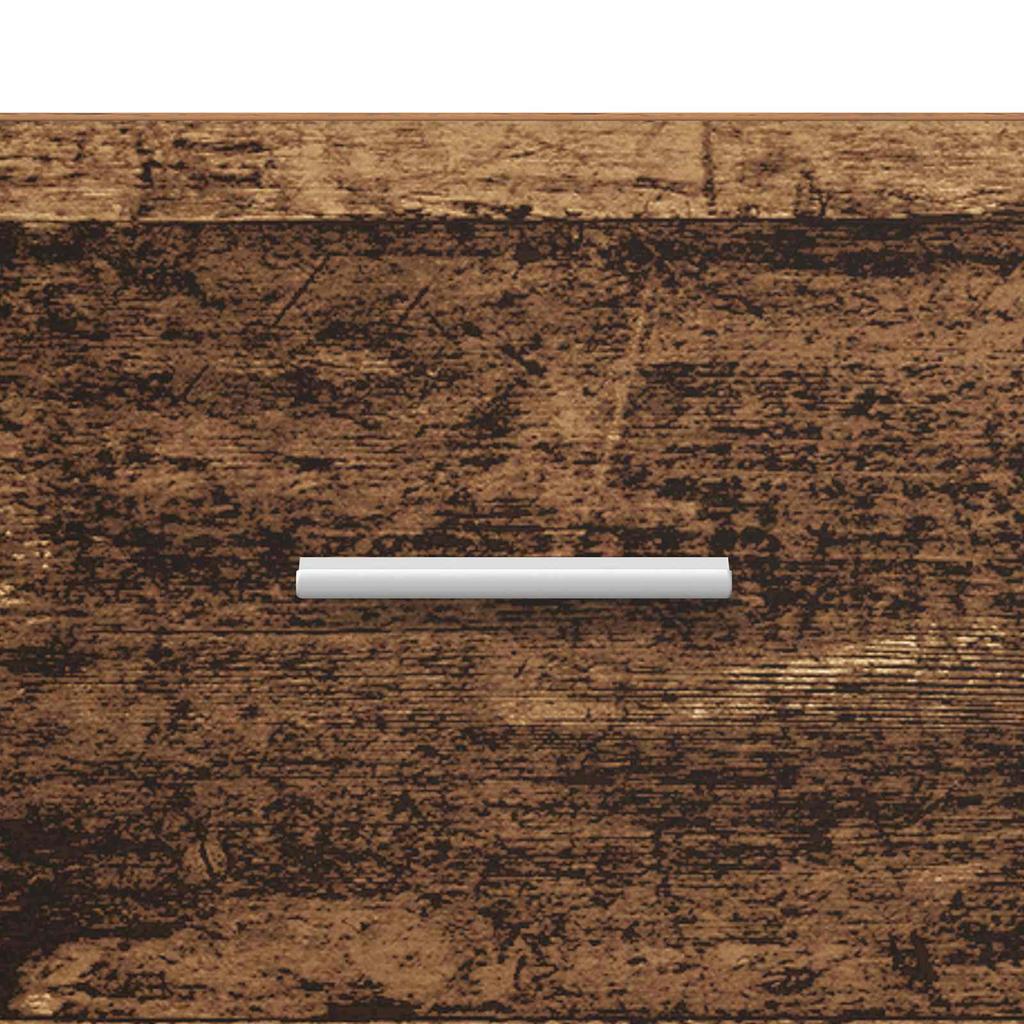 Nightstand Reclaimed Wood Look 40 x 30 x 60 cm Particleboard