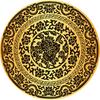 Round retro ethnic style carpet living room coffee table bedroom computer chair hanging basket non-slip floor mat