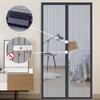 Magnetischer Türvorhang Sommer Anti-Mücken Raumvorhang Selbstklebend Weiches Türgitter Ohne Bohren Sonnenschutzstoff Mückenschutz