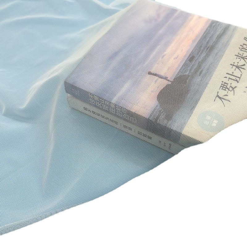 Delicate Encrypted Soft Nylon Hexagonal Tulle Mesh Fabric