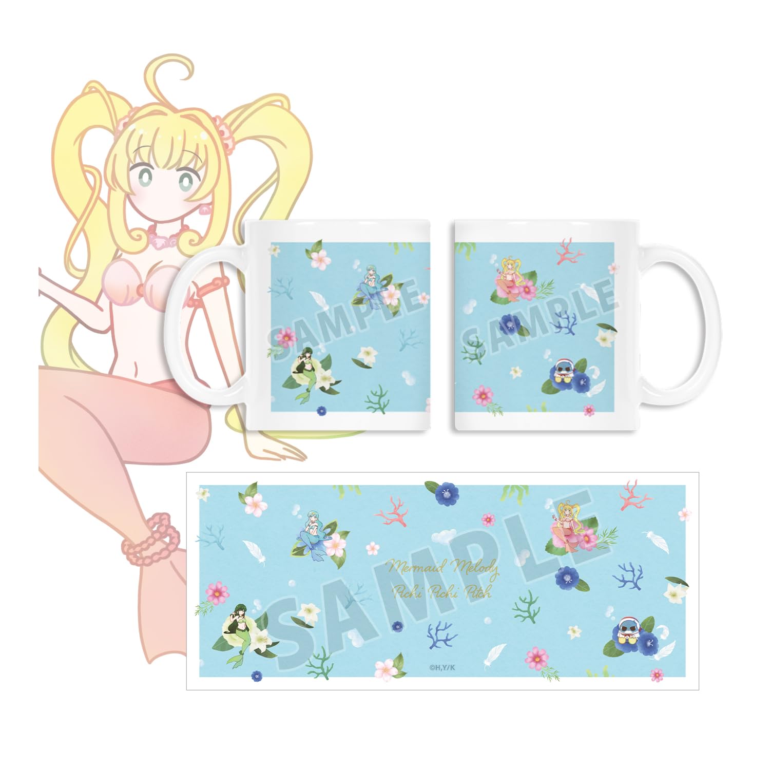 

Mermaid Pichi Pichi Pitch Group Botania Mug