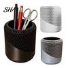 Stationery Holder Pen for Desk, 3D Printed Minimalist Pencil Stationary Office Desk Storage Cup, Desktop Makeup Brush Vanity Scratch-resistant