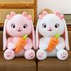 Adorable Droopy-Eared White Rabbit Plush Doll Toy - Perfect Birthday Gift