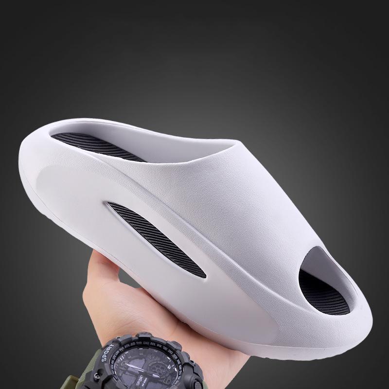 Summer Men Slippers Platform Slip on Open Toe Soft Sole Sandals Outdoor Wear Street Beach Citywalk Casual Slippers Sandalias New