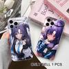 Blue Archive Yuuka Clear TPU Mobile Case for iPhone 17 16 15 14 13 12 11 X XR XS Air Pro Max Plus Mini Colorful Cover